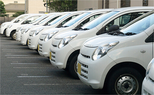 請求書明細(車両単位・利用月単位)を発行、車両運行管理が簡素化できる。
